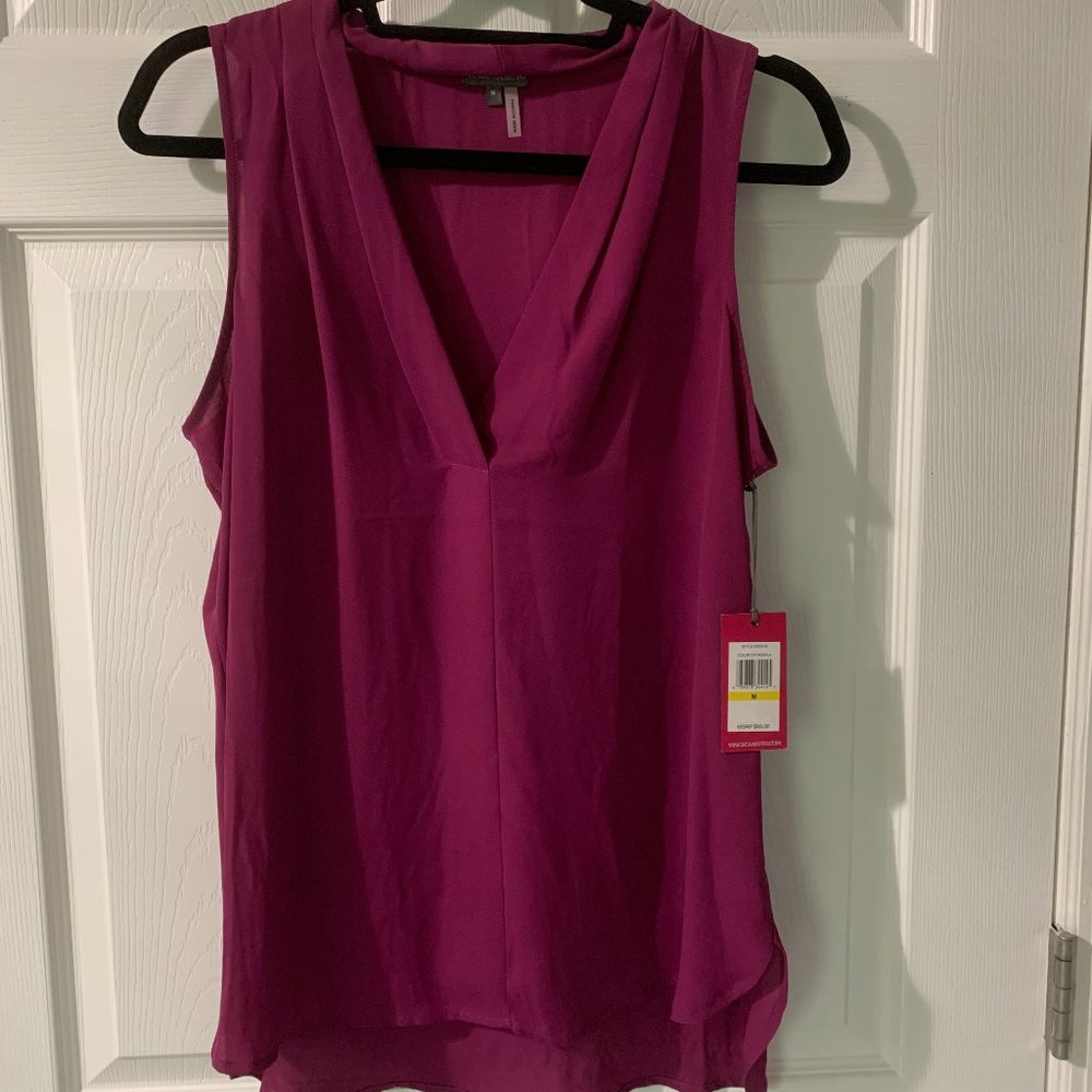NWT Vince Camuto sleeveless blouse M